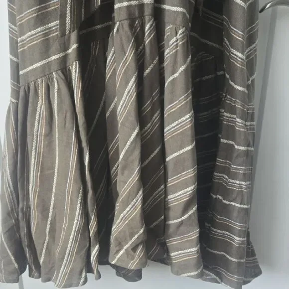 NEW Calvin Klein Gray and Green Sleeveless V-Neck Maxi Sundress - Picture 4 of 5